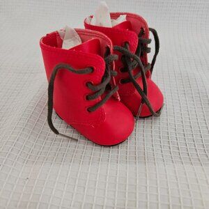 Kirsten red boots - summer and winter outfits American girl